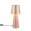 Sisustusvalaisimet^Trio Lighting pöytävalaisin Nubian E27 kahvinruskea