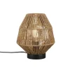 Sisustusvalaisimet^Trio Lighting pöytävalaisin Miki E27 ruskea