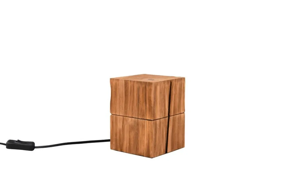 Sisustusvalaisimet^Trio Lighting pöytävalaisin Treasure E14 (sis.) puu