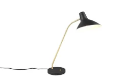 Sisustusvalaisimet^Trio Lighting pöytävalaisin Traveller E27 mattamusta/mattame