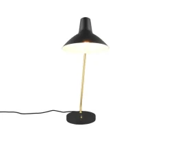 Sisustusvalaisimet^Trio Lighting pöytävalaisin Traveller E27 mattamusta/mattame