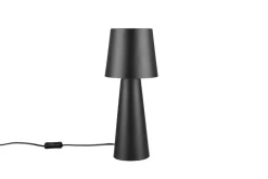 Sisustusvalaisimet^Trio Lighting pöytävalaisin Nubian E27 mattamusta