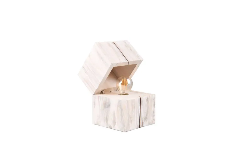 Sisustusvalaisimet^Trio Lighting pöytävalaisin Treasure E14 (sis.) valkoinen