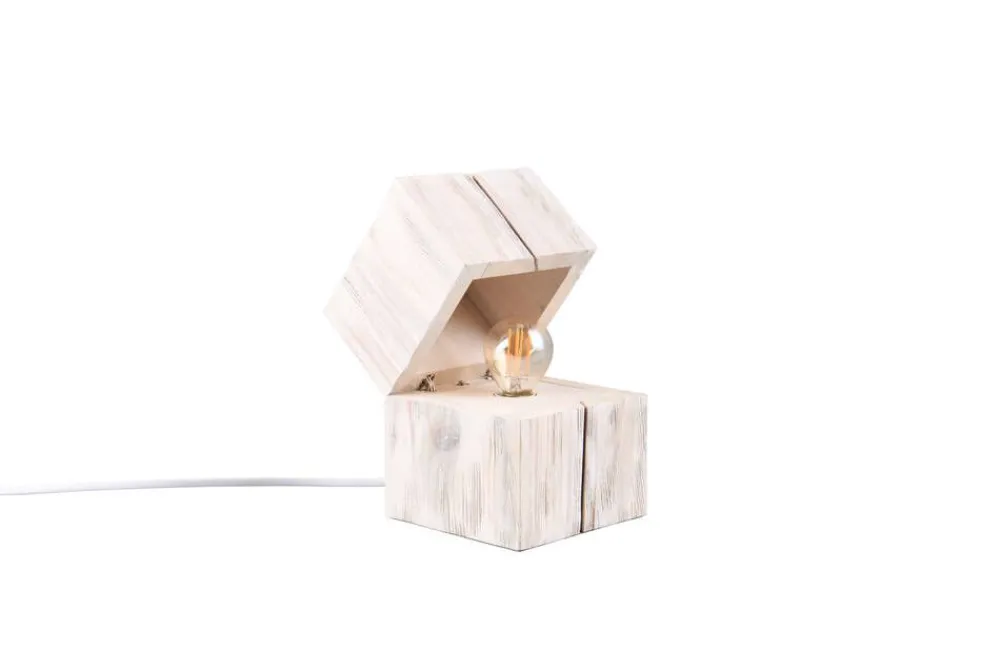 Sisustusvalaisimet^Trio Lighting pöytävalaisin Treasure E14 (sis.) valkoinen