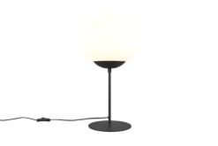 Sisustusvalaisimet^Trio Lighting pöytävalaisin Fomento E27 mattamusta/valkoinen