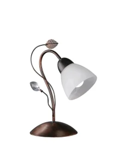 Sisustusvalaisimet^Trio Lighting pöytävalaisin Traditio E14 rustiikki