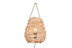 Sisustusvalaisimet^Trio Lighting pöytävalaisin Jean E27 beige