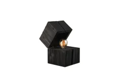 Sisustusvalaisimet^Trio Lighting pöytävalaisin Treasure E14 (sis.) musta