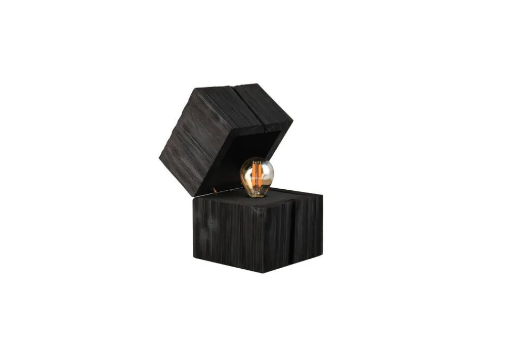 Sisustusvalaisimet^Trio Lighting pöytävalaisin Treasure E14 (sis.) musta