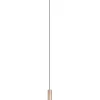 Sisustusvalaisimet^Trio Lighting riippuvalaisin Celeste LED 1-os kahvinruskea