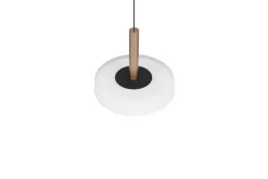 Sisustusvalaisimet^Trio Lighting riippuvalaisin Celeste LED 1-os kahvinruskea