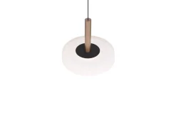 Sisustusvalaisimet^Trio Lighting riippuvalaisin Celeste LED 1-os kahvinruskea