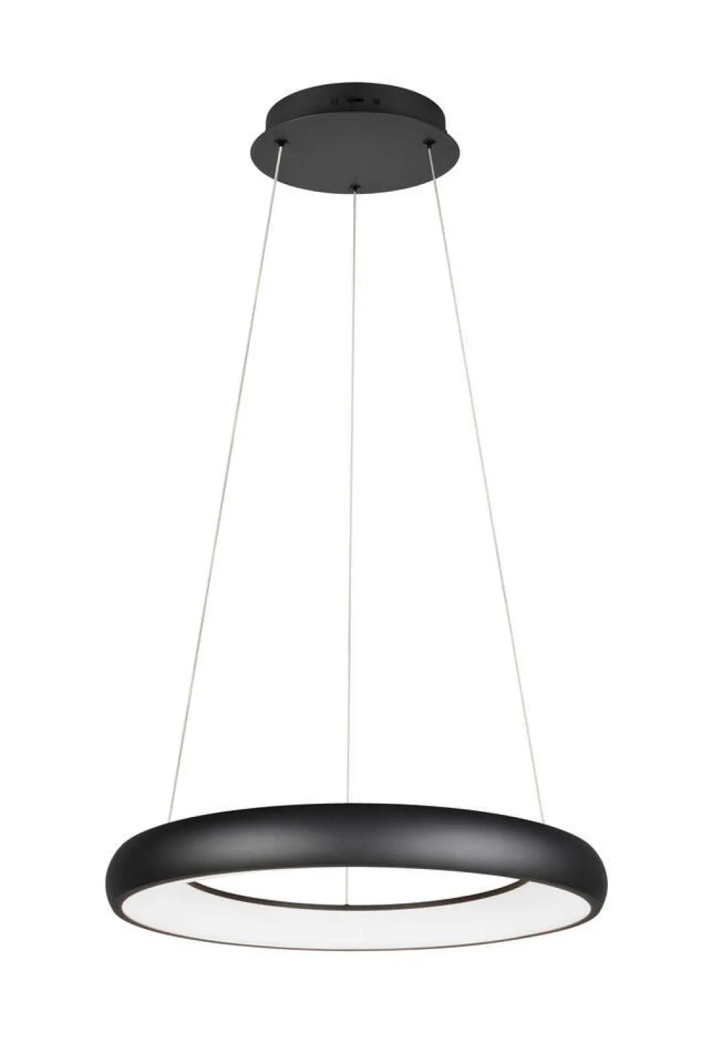 Sisustusvalaisimet^Trio Lighting riippuvalaisin Cardona LED 62 cm mattamusta