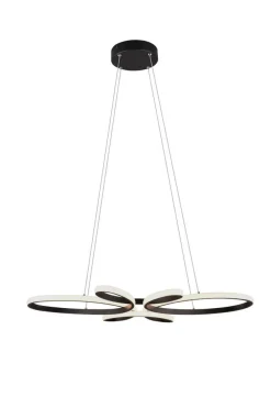 Sisustusvalaisimet^Trio Lighting riippuvalaisin Fly LED mattamusta