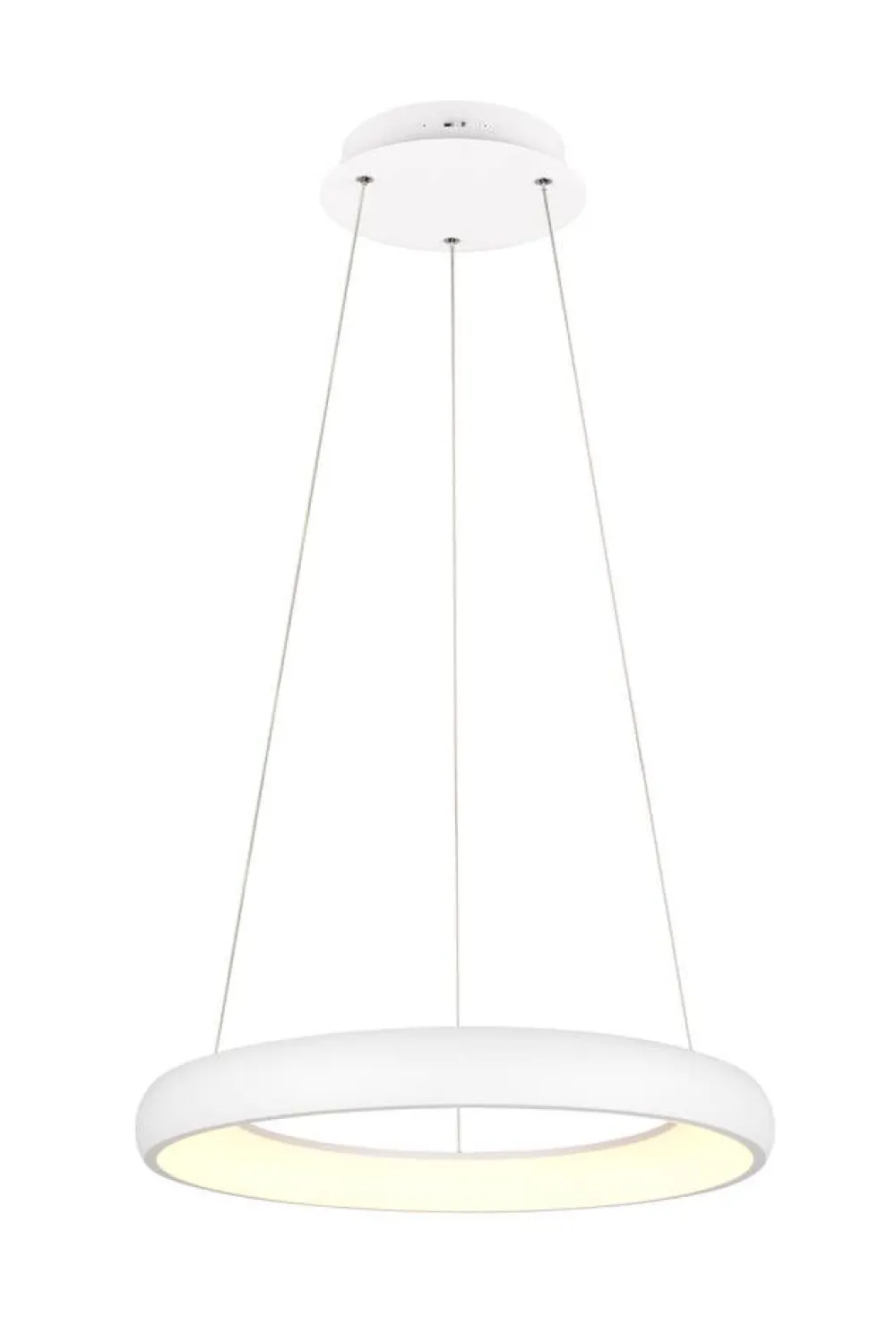 Sisustusvalaisimet^Trio Lighting riippuvalaisin Cardona LED 62 cm mattavalkoine