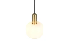 Sisustusvalaisimet^Trio Lighting riippuvalaisin Diva E27 mattamessinki/valkoine