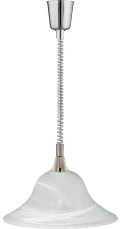Sisustusvalaisimet^Trio Lighting riippuvalaisin Viola E27 harjattu teräs