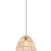 Sisustusvalaisimet^Trio Lighting riippuvalaisin Rike E27 rottinki