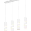 Sisustusvalaisimet^Trio Lighting riippuvalaisin Stream 4-os GU10 mattavalkoinen