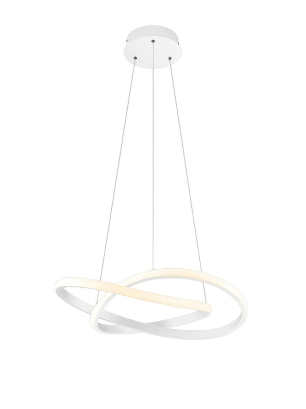 Sisustusvalaisimet^Trio Lighting riippuvalaisin Course mattavalkoinen 4000K