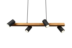 Sisustusvalaisimet^Trio Lighting riippuvalaisin Marley 4-os 80 cm GU10 mattamus