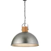 Sisustusvalaisimet^Trio Lighting riippuvalaisin Delhi E27 antiikkiteräs