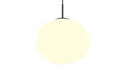 Sisustusvalaisimet^Trio Lighting riippuvalaisin Fomento 30 cm E27 mattamusta/va