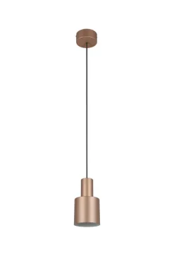 Sisustusvalaisimet^Trio Lighting riippuvalaisin Agudo 1-os E27 kahvinruskea
