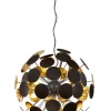 Sisustusvalaisimet^Trio Lighting riippuvalaisin Discalgo 6xE14 mattamusta