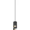 Sisustusvalaisimet^Trio Lighting riippuvalaisin Stream 1-os GU10 mattamusta