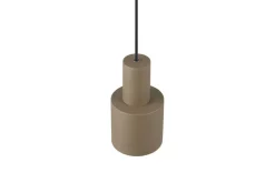 Sisustusvalaisimet^Trio Lighting riippuvalaisin Agudo 1-os E27 harmaanruskea