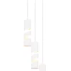 Sisustusvalaisimet^Trio Lighting riippuvalaisin Stream 3-os GU10 mattavalkoinen
