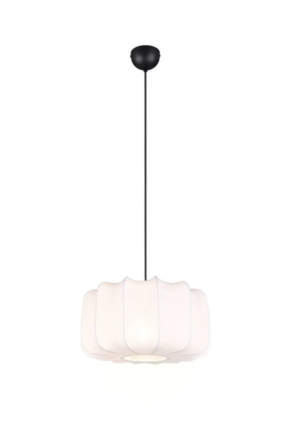Sisustusvalaisimet^Trio Lighting riippuvalaisin Madeline 40 cm E27 valkoinen