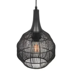 Sisustusvalaisimet^Trio Lighting riippuvalaisin Soraya 26 x 27 cm E27 mattamust