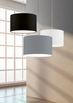Sisustusvalaisimet^Trio Lighting riippuvalaisin Hotel 40 cm E27 musta