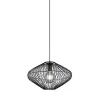 Sisustusvalaisimet^Trio Lighting riippuvalaisin Cobain E27 mattamusta