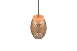 Sisustusvalaisimet^Trio Lighting riippuvalaisin Bidar 1-os E27 kahvinruskea