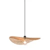 Sisustusvalaisimet^Trio Lighting riippuvalaisin Laurine 58 cm E27 ruskea