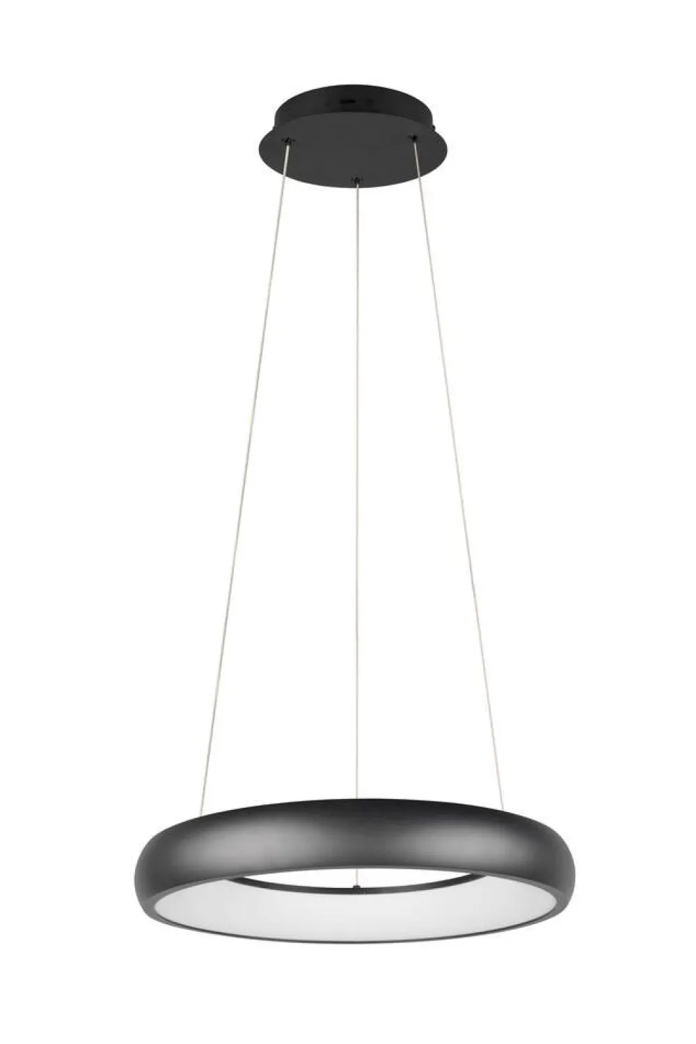 Sisustusvalaisimet^Trio Lighting riippuvalaisin Cardona LED 47 cm mattamusta
