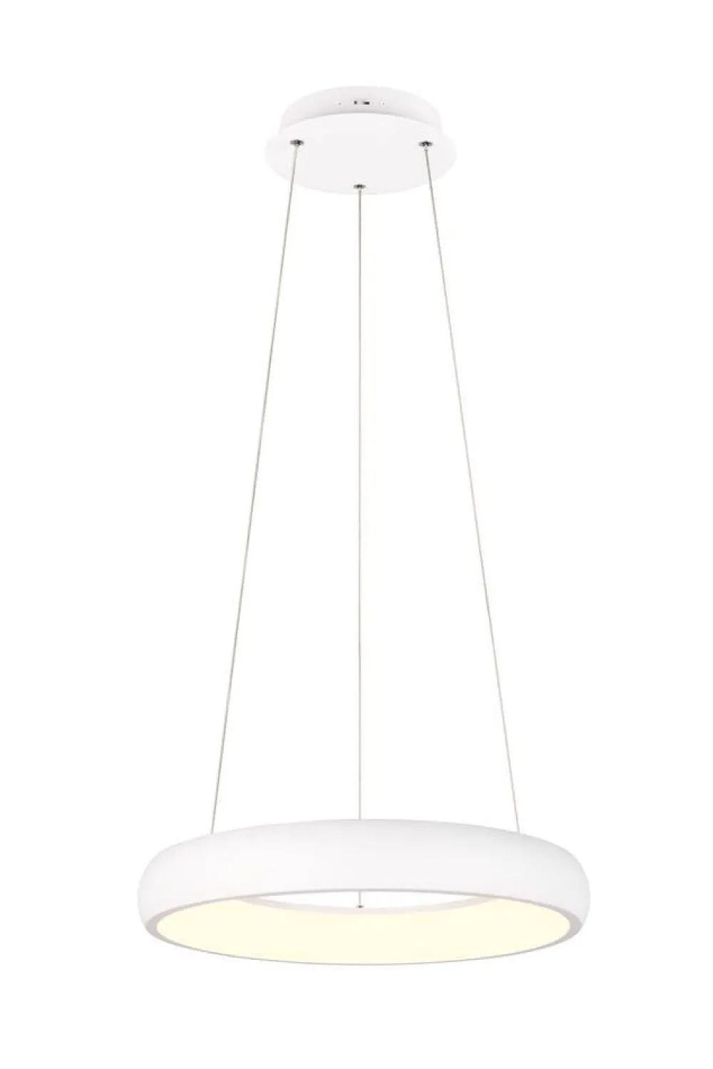 Sisustusvalaisimet^Trio Lighting riippuvalaisin Cardona LED 47 cm mattavalkoine
