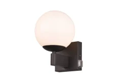 Sisustusvalaisimet^Trio Lighting seinävalaisin Kula H2O 1-os E14 mattamusta