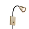 Sisustusvalaisimet^Trio Lighting seinävalaisin Wanda GU10 mattamessinki