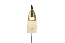 Sisustusvalaisimet^Trio Lighting seinävalaisin Wanda GU10 mattamessinki