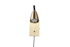 Sisustusvalaisimet^Trio Lighting seinävalaisin Wanda GU10 mattamessinki