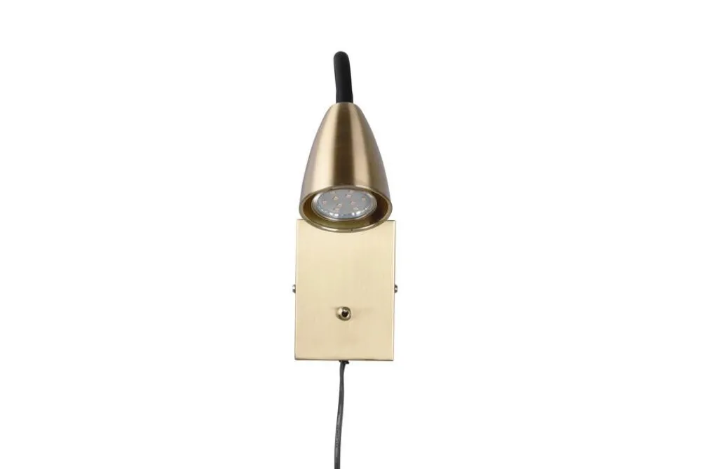 Sisustusvalaisimet^Trio Lighting seinävalaisin Wanda GU10 mattamessinki