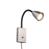 Sisustusvalaisimet^Trio Lighting seinävalaisin Wanda GU10 harjattu teräs