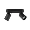 Sisustusvalaisimet^Trio Lighting spottivalaisin Pago 2-os GU10 mattamusta