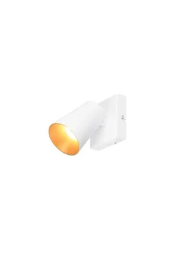 Sisustusvalaisimet^Trio Lighting spottivalaisin Sharp 1-os GU10 mattavalkoinen/