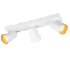 Sisustusvalaisimet^Trio Lighting spottivalaisin Sharp 3-os GU10 mattavalkoinen/