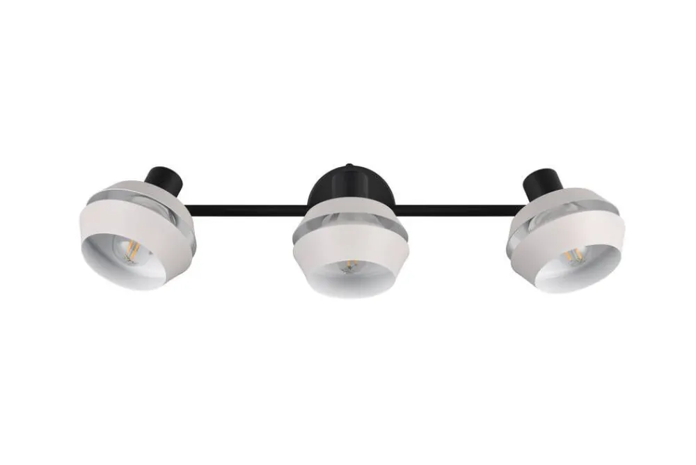Sisustusvalaisimet^Trio Lighting spottivalaisin Isla 3-os E14 lämmin harmaa/mat
